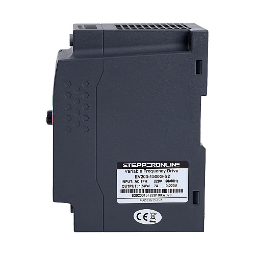 Seria EV200 VFD 2HP 1,5 kW 7,0 A Jednofazowy napęd o zmiennej częstotliwości 220 V