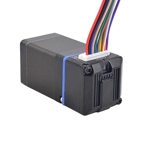 Seria ESS 7.4Ncm(10.48oz.in) Nema 11 Zintegrowany silnik krokowy RS-485 24VDC 5000CPR