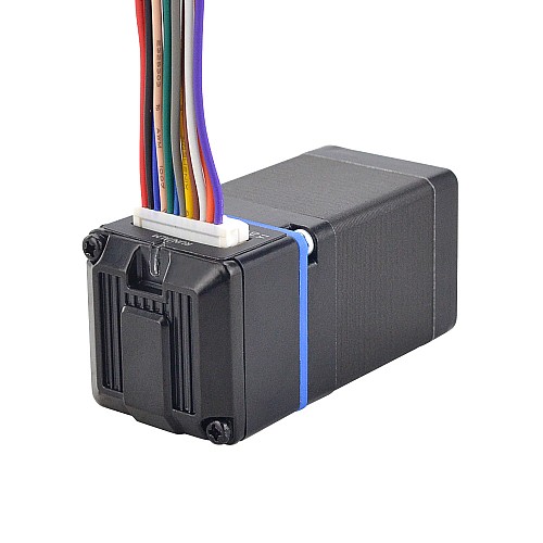 Seria ESS 7.4Ncm(10.48oz.in) Nema 11 Zintegrowany silnik krokowy RS-485 24VDC 5000CPR