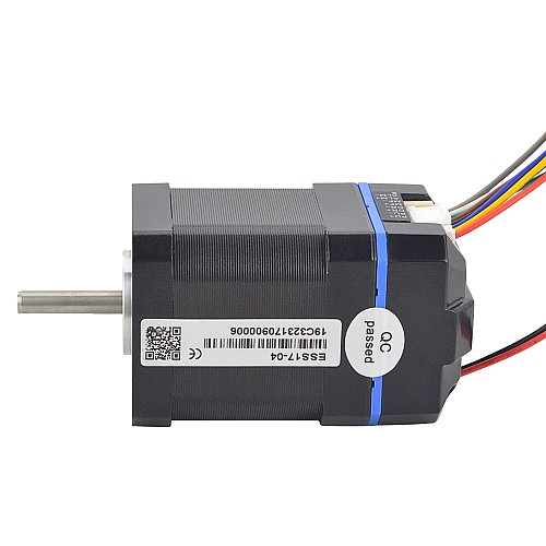 Seria ESS 0,48Nm(68oz.in) Zintegrowany silnik krokowy Nema 17 z zamkniętą pętlą 24-36VDC 1000CPR Seria ESS 0,48Nm(68oz.in) Zintegrowany silnik krokowy Nema 17 z zamkniętą pętlą 24-36VDC 1000CPR