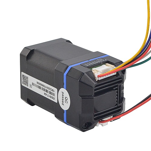Seria ESS 0,48Nm(68oz.in) Zintegrowany silnik krokowy Nema 17 z zamkniętą pętlą 24-36VDC 1000CPR Seria ESS 0,48Nm(68oz.in) Zintegrowany silnik krokowy Nema 17 z zamkniętą pętlą 24-36VDC 1000CPR