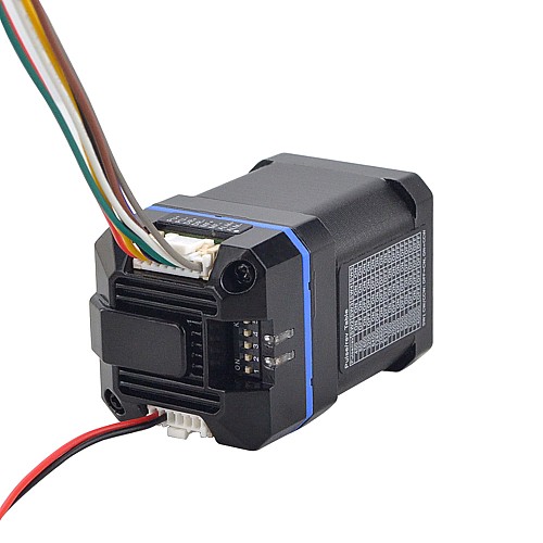 Seria ESS 0,48Nm(68oz.in) Zintegrowany silnik krokowy Nema 17 z zamkniętą pętlą 24-36VDC 1000CPR Seria ESS 0,48Nm(68oz.in) Zintegrowany silnik krokowy Nema 17 z zamkniętą pętlą 24-36VDC 1000CPR