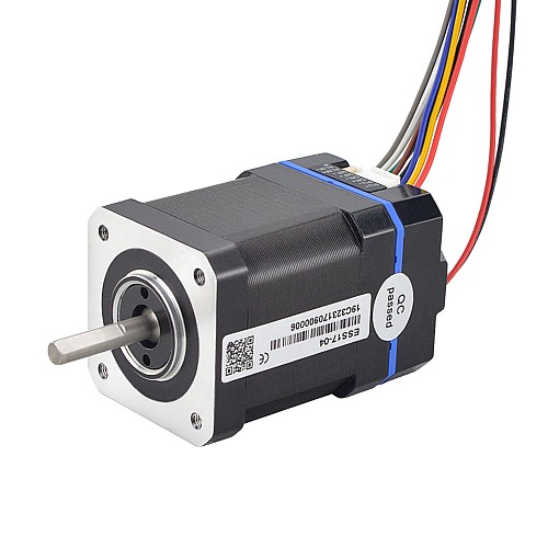 Seria ESS 0,48Nm(68oz.in) Zintegrowany silnik krokowy Nema 17 z zamkniętą pętlą 24-36VDC 1000CPR Seria ESS 0,48Nm(68oz.in) Zintegrowany silnik krokowy Nema 17 z zamkniętą pętlą 24-36VDC 1000CPR