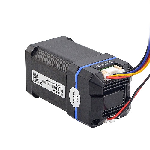 Seria ESS 0,60Nm(85oz.in) Nema 17 Zintegrowany serwosilnik krokowy z zamkniętą pętlą 24-36VDC 1000CPR Seria ESS 0,60Nm(85oz.in) Nema 17 Zintegrowany serwosilnik krokowy z zamkniętą pętlą 24-36VDC 1000CPR