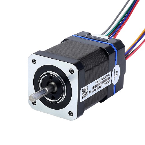 Seria ESS 0,48Nm(68,00oz.in) Nema 17 Zintegrowany silnik krokowy serwo z zamkniętą pętlą RS485 24VDC 1000CPR - ESS17-RS04 | StepperOnline Seria ESS 0,48Nm(68,00oz.in) Nema 17 Zintegrowany silnik krokowy serwo z zamkniętą pętlą RS485 24VDC 1000CPR - ESS17-RS04 | StepperOnline