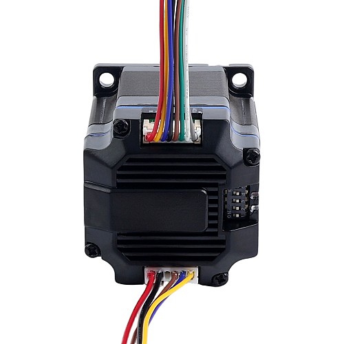 Seria ESS 1,2Nm(169,93oz.in) Nema 23 Zintegrowany silnik krokowy serwo z zamkniętą pętlą RS485 24-48VDC 1000CPR - ESS23-RS10 | StepperOnline Seria ESS 1,2Nm(169,93oz.in) Nema 23 Zintegrowany silnik krokowy serwo z zamkniętą pętlą RS485 24-48VDC 1000CPR - ESS23-RS10 | StepperOnline