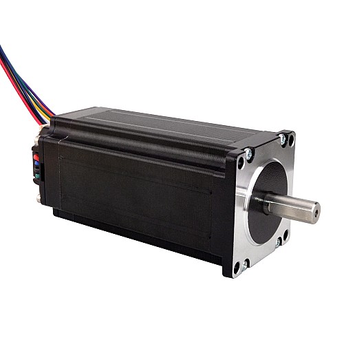 Zintegrowany silnik krokowy Nema 23 300Ncm(424.83oz.in) z kontrolerem ISC08 12-38VDC