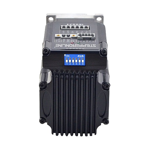 Zintegrowany łatwy silnik serwo NEMA 23 180W 3000rpm 0,6Nm(84,98oz.in) 20-50VDC - iSV57T-180 | StepperOnline Silnik serwo - zintegrowany łatwy silnik serwo NEMA 23 180W 3000rpm 0,6Nm(84,98oz.in) 20-50VDC
