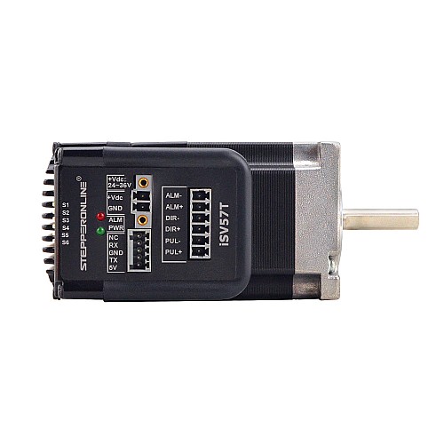 Zintegrowany łatwy silnik serwo NEMA 23 90W 3000rpm 0,3Nm(42,49oz.in) 20-50VDC