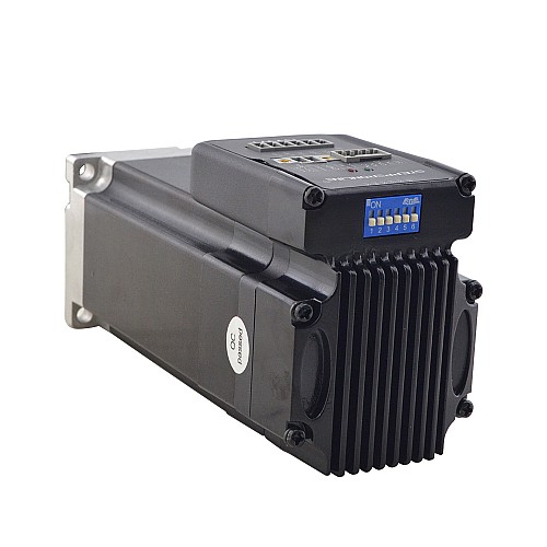Zintegrowany serwomotor NEMA 23 Easy Servo Motor 180 W 3000 obr./min 0,6 Nm (84,98 uncji) 20-50 VDC - serwomotor z krótkim wałem