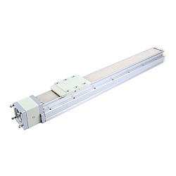 Seria LG8 Napęd śrubą kulkową Maks. obciążenie poziome/pionowe 30kg/8kg Skok 500mm dla silnika serwo