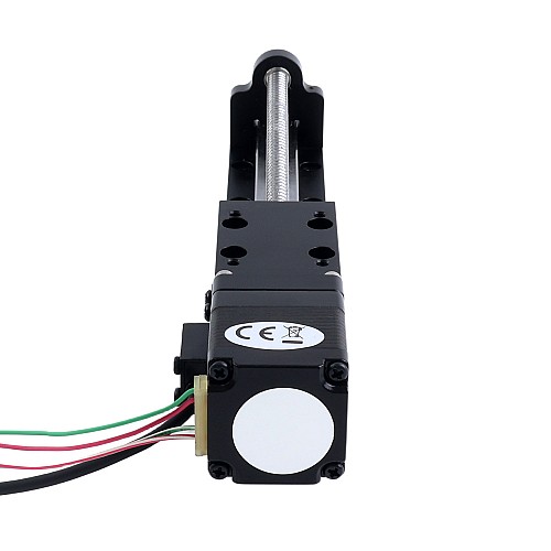 Liniowy siłownik śrubowy z silnikiem krokowym Nema 11 1,0A Skok 100mm 0,05Nm(7,08oz-in) Skok śruby 2mm(0,0787") z czujnikiem - LMD11S13BAM15-100 | StepperOnline