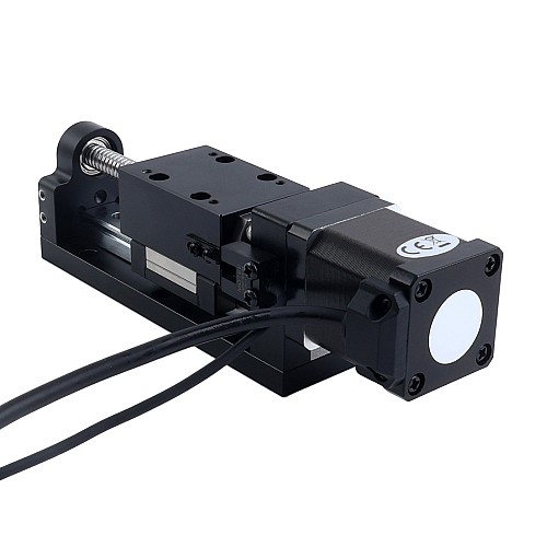 Liniowy siłownik śrubowy kulowy z silnikiem krokowym Nema 14 1,5A Skok 40mm 0,2Nm(28,32oz-in) Skok śruby 2mm(0,0787") z czujnikiem - LMD14S18BAB15-040 | StepperOnline