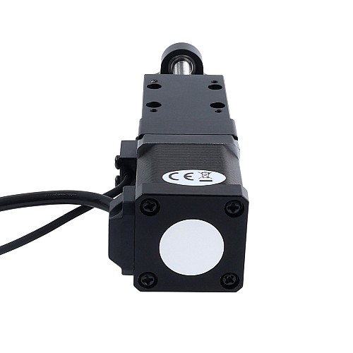 Liniowy siłownik śrubowy kulowy z silnikiem krokowym Nema 14 1,5A Skok 40mm 0,2Nm(28,32oz-in) Skok śruby 2mm(0,0787") z czujnikiem - LMD14S18BAB15-040 | StepperOnline