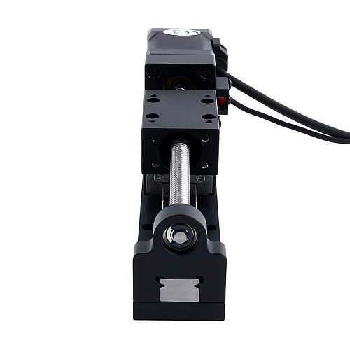 Liniowy siłownik śrubowy z silnikiem krokowym Nema 14 1,5A Skok 80mm 0,2Nm(28,32oz-in) Skok śruby 2mm(0,0787") z czujnikiem - LMD14S18BAB15-080 | StepperOnline