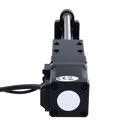 Liniowy siłownik śrubowy kulowy z silnikiem krokowym Nema 14 1,5A Skok 120mm 0,2Nm(28,32oz-in) Skok śruby 2mm(0,0787") z czujnikiem - LMD14S18BAB15-120 | StepperOnline