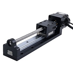 Liniowy siłownik śrubowy kulowy z silnikiem krokowym Nema 17 1,5A Skok 120mm 0,25Nm(35,40oz-in) Skok śruby 1mm(0,0393") z czujnikiem