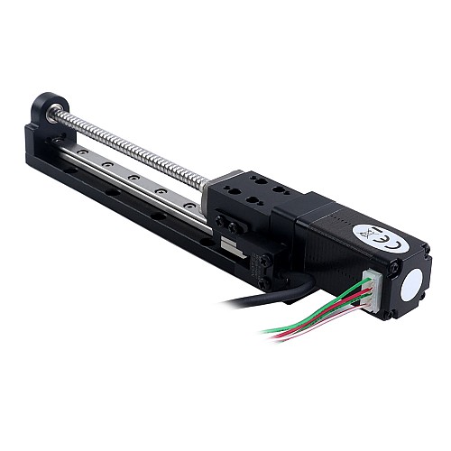 Liniowy siłownik śrubowy kulowy z silnikiem Nema 8 0.5A Skok 90mm 0.02Nm(2.83oz.in) Skok śruby 2mm(0.07874) - LMD8S15BAA05-090 | StepperOnline