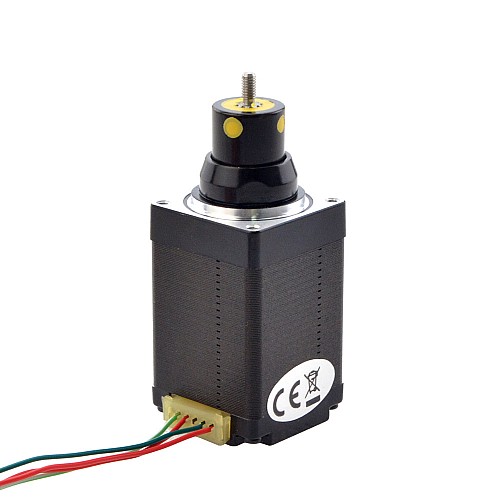 NEMA 11 Captive Acme Liniowy silnik krokowy 1.0A 46mm Wzrost Prowadzić 2.54mm(0.1) Skok 12.7mm NEMA 11 Captive Acme Liniowy silnik krokowy 1.0A 46mm Wzrost Prowadzić 2.54mm(0.1) Skok 12.7mm