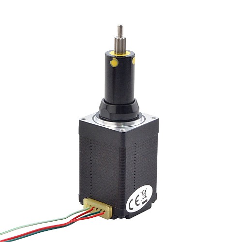 NEMA 11 Captive Acme Liniowy silnik krokowy 1.0A 46mm Wzrost Prowadzić 2.54mm(0.1) Skok 25.4mm