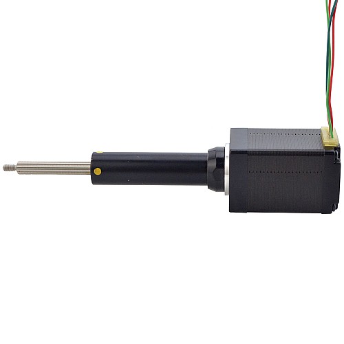 NEMA 11 Captive Acme Liniowy silnik krokowy 1.0A 46mm Wzrost Prowadzić 5.08mm(0.2) Skok 50.8mm