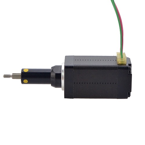 NEMA 8 Captive Acme Liniowy silnik krokowy 0.5A 38.2mm Wzrost Prowadzić 2mm(0.07874") Skok 19.1mm - 8C15S0504AC5-019RS | StepperOnline NEMA 8 Captive Acme Liniowy silnik krokowy 0.5A 38.2mm Wzrost Prowadzić 2mm(0.07874") Skok 19.1mm - 8C15S0504AC5-019RS | StepperOnline