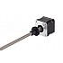 Nema 17 Zewnętrzny stos 34mm 0,4A Przewód 8mm(0,31496") Długość 150mm