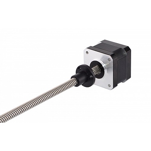 Nema 17 Zewnętrzny stos 34mm 0,4A Przewód 8mm(0,31496") Długość 200mm - 17E13S0404MB-200RS | StepperOnline Nema 17 Zewnętrzny stos 34mm 0,4A Przewód 8mm(0,31496") Długość 200mm - 17E13S0404MB-200RS | StepperOnline