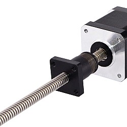 Wyprzedaż w CN — Nema 17 Zewnętrzny stos 48mm Ołów 0,4A 2mm(0,07874 ")Długość 330mm