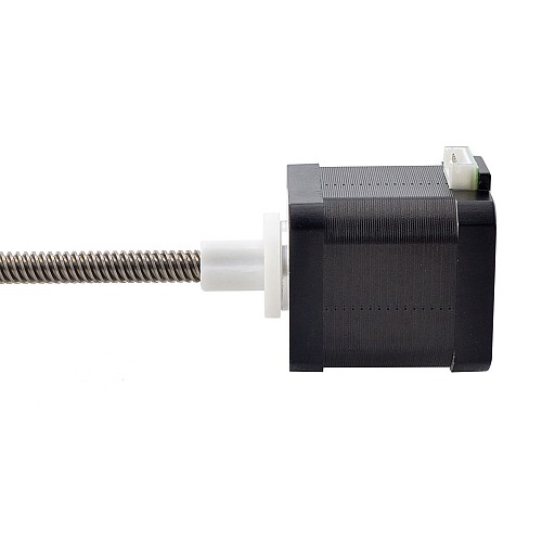 Nema 17 zewnętrzny liniowy silnik krokowy Acme 1.68A 48mm śruba stosowa ołowiu 8mm(0.31496) długość ołowiu 300mm Nema 17 zewnętrzny liniowy silnik krokowy Acme 1.68A 48mm śruba stosowa ołowiu 8mm(0.31496) długość ołowiu 300mm
