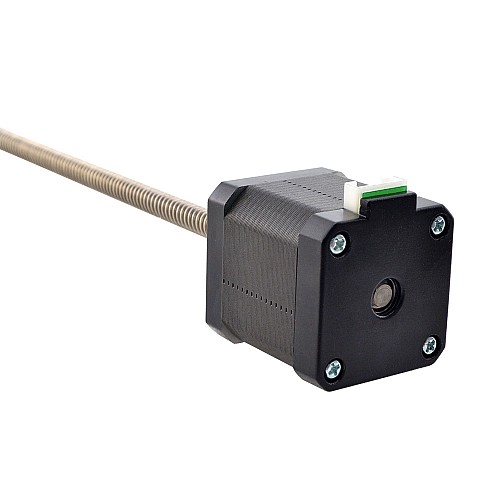 Nema 17 zewnętrzny liniowy silnik krokowy Acme 1.68A 48mm śruba stosowa ołowiu 8mm(0.31496) długość ołowiu 300mm Nema 17 zewnętrzny liniowy silnik krokowy Acme 1.68A 48mm śruba stosowa ołowiu 8mm(0.31496) długość ołowiu 300mm