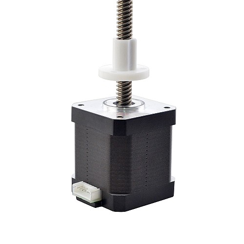 Nema 17 zewnętrzny liniowy silnik krokowy Acme 1.68A 48mm śruba stosowa ołowiu 8mm(0.31496) długość ołowiu 300mm Nema 17 zewnętrzny liniowy silnik krokowy Acme 1.68A 48mm śruba stosowa ołowiu 8mm(0.31496) długość ołowiu 300mm