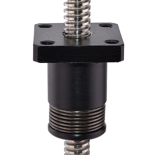 Nakrętka przeciwluzowa Nema 17 Zewnętrzny stos 48mm 1,68A Ołów 2mm(0,07874 ")Długość 330mm - 17E19S1684AB4-330RA | StepperOnline