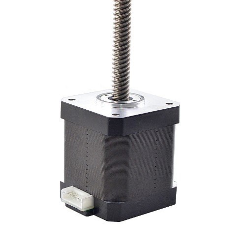 Nema 17 Non-captive 44Ncm (62.31oz.in) 48mm Stos 1.68A Przewód 8mm(0.31496) Długość 200mm