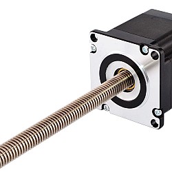 Nema 23 Non-captive 56mm Stos 2A Przewód 2mm(0.07874") Długość 355mm