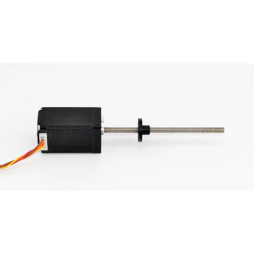 Nema 11 Zewnętrzny stos 51mm 0,67A Przewód 0,635mm(0.025) cala Długość 100mm Nema 11 Zewnętrzny stos 51mm 0,67A Przewód 0,635mm(0.025) cala Długość 100mm