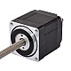 Nema 11 Non-captive Stos 34mm 0,75A Przewód 2mm(0,07874") Długość 100mm - 11N13S0754AA2-100RS | StepperOnline