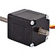 Nema 11 Non-captive Stos 34mm 0,75A Przewód 2mm(0,07874") Długość 100mm - 11N13S0754AA2-100RS | StepperOnline