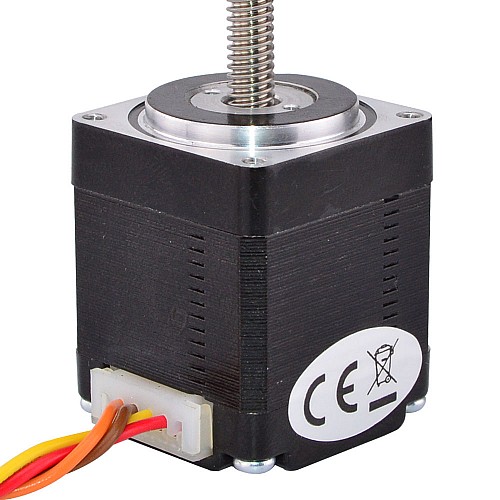 Nema 11 Non-captive Stos 34mm 0,75A Przewód 2mm(0,07874") Długość 100mm - 11N13S0754AA2-100RS | StepperOnline