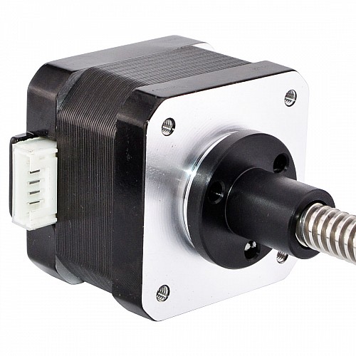 Nema 17 Zewnętrzny stos 34mm 0,4A Przewód 8mm(0,31496") Długość 200mm - 17E13S0404MB-200RS | StepperOnline Nema 17 Zewnętrzny stos 34mm 0,4A Przewód 8mm(0,31496") Długość 200mm - 17E13S0404MB-200RS | StepperOnline