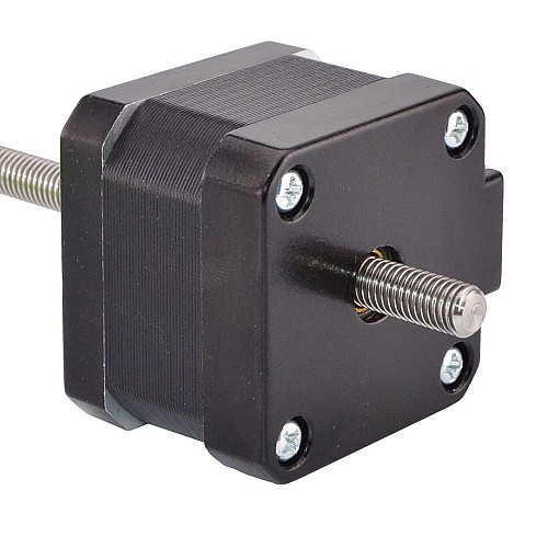 Nema 17 Non-captive Stos 34mm 0,4A Przewód 2mm(0,07874) Długość 100mm Nema 17 Non-captive Stos 34mm 0,4A Przewód 2mm(0,07874) Długość 100mm