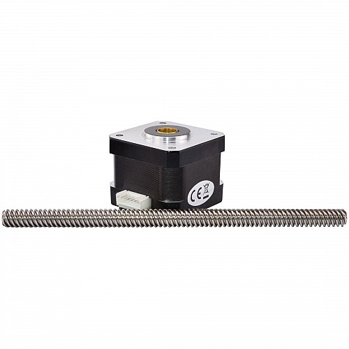 Nema 17 Non-captive Stos 34mm 0,4A Przewód 8mm(0,31496) Długość 150mm