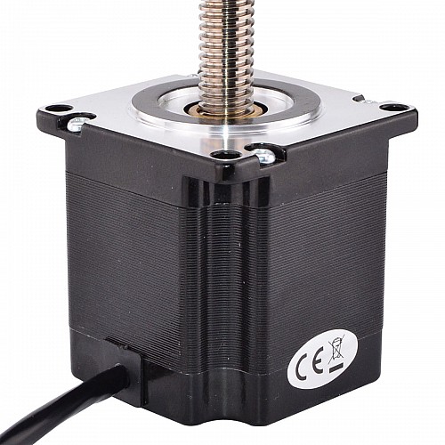 Nema 23 Non-captive 56mm Stos 2A Przewód 2mm(0.07874) Długość 300mm Nema 23 Non-captive 56mm Stos 2A Przewód 2mm(0.07874) Długość 300mm