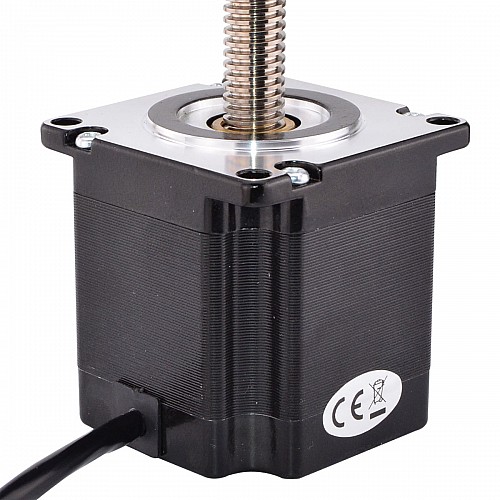 Nema 23 Non-captive 56mm Stos 2A Przewód 2mm(0.07874) Długość 355mm