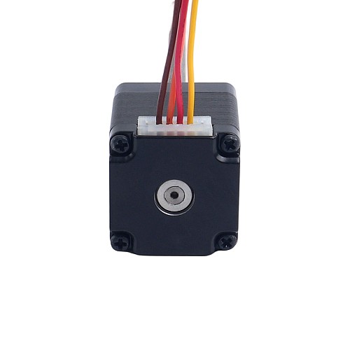 Nema 11 Zewnętrzny stos 34mm 0,75A Przewód 0,635mm(0.025") cala Długość 100mm - 11E13S0754ED4-100RS | StepperOnline