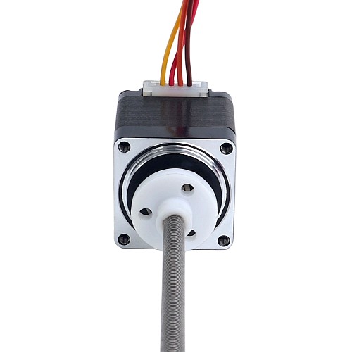 Nema 11 Zewnętrzny stos 34mm 0,75A Przewód 0,635mm(0.025") cala Długość 100mm - 11E13S0754ED4-100RS | StepperOnline