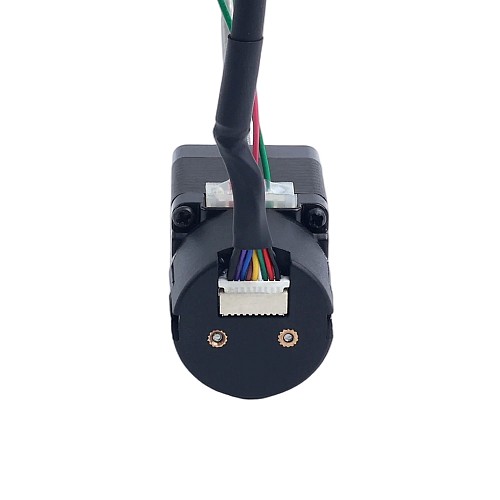 NEMA 11 Zewnętrzny Silnik Krokowy Liniowy Acme 1,0A Stos 32mm Skok Śruby 1,27mm(0,05") z Optycznym Enkoderem Przyrostowym 1000PPR - 11E13S1004FD4-150RS-OE1K | StepperOnline