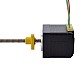 NEMA 11 zewnętrzny liniowy silnik krokowy Acme 1.0A 32.2mm śruba stosowa ołowiu 1.27mm(0.05)