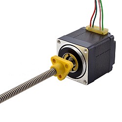 NEMA 11 zewnętrzny liniowy silnik krokowy Acme 1.0A 32.2mm śruba stosowa ołowiu 1.27mm(0.05")