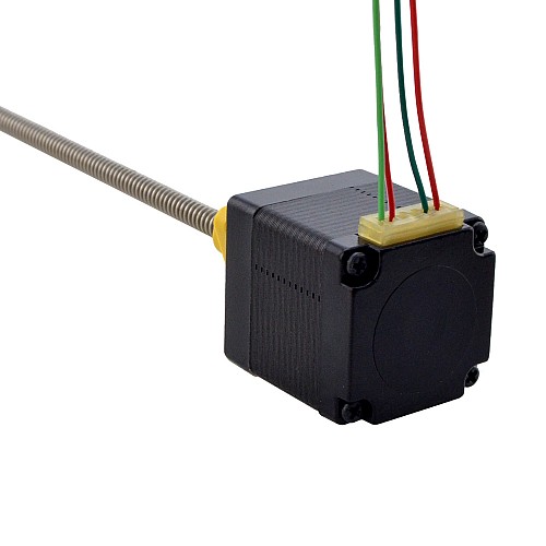 NEMA 11 zewnętrzny liniowy silnik krokowy Acme 1.0A 32.2mm śruba stosowa ołowiu 1.27mm(0.05)